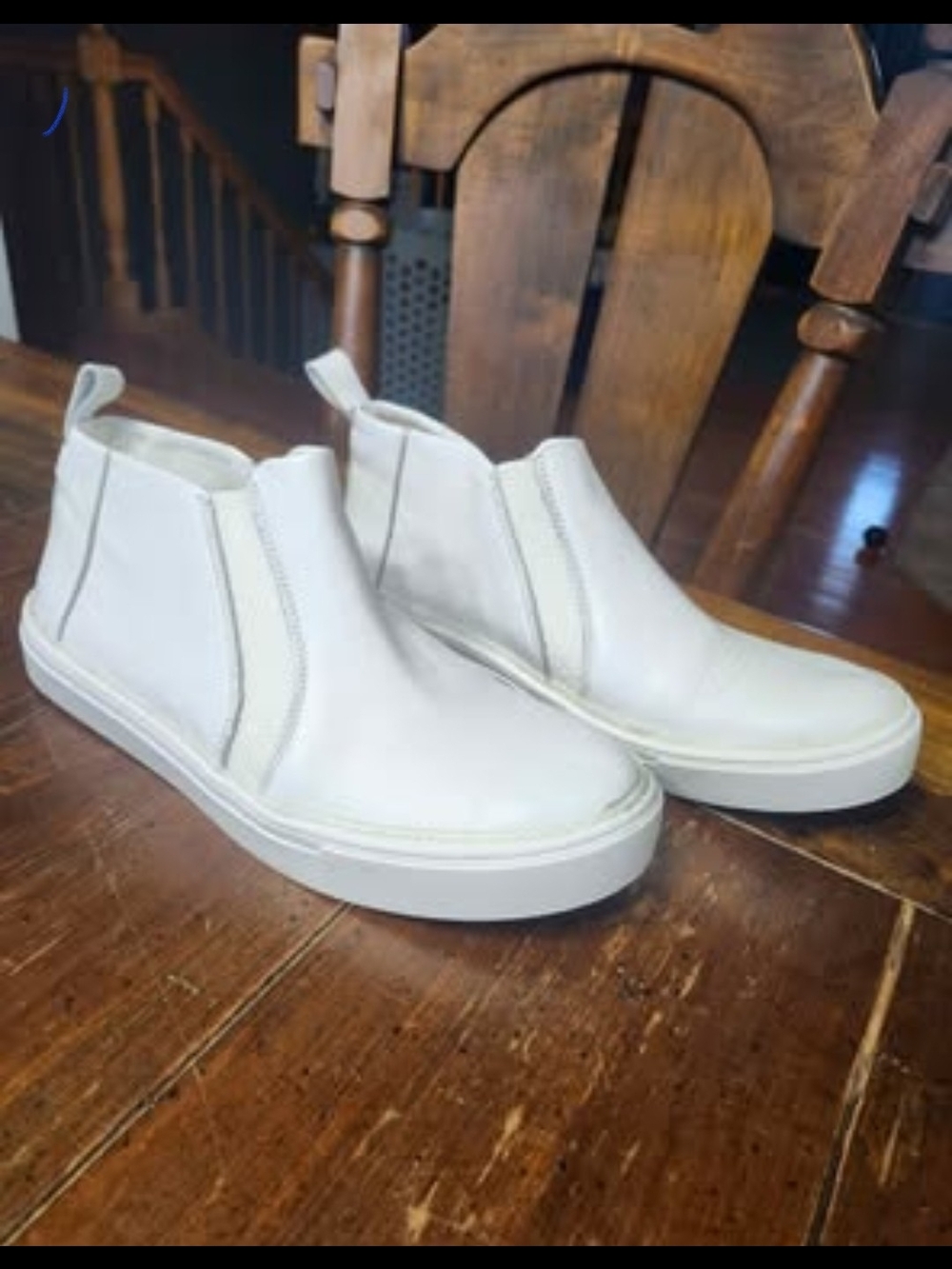 Toms Women's White Slip-On Shoes